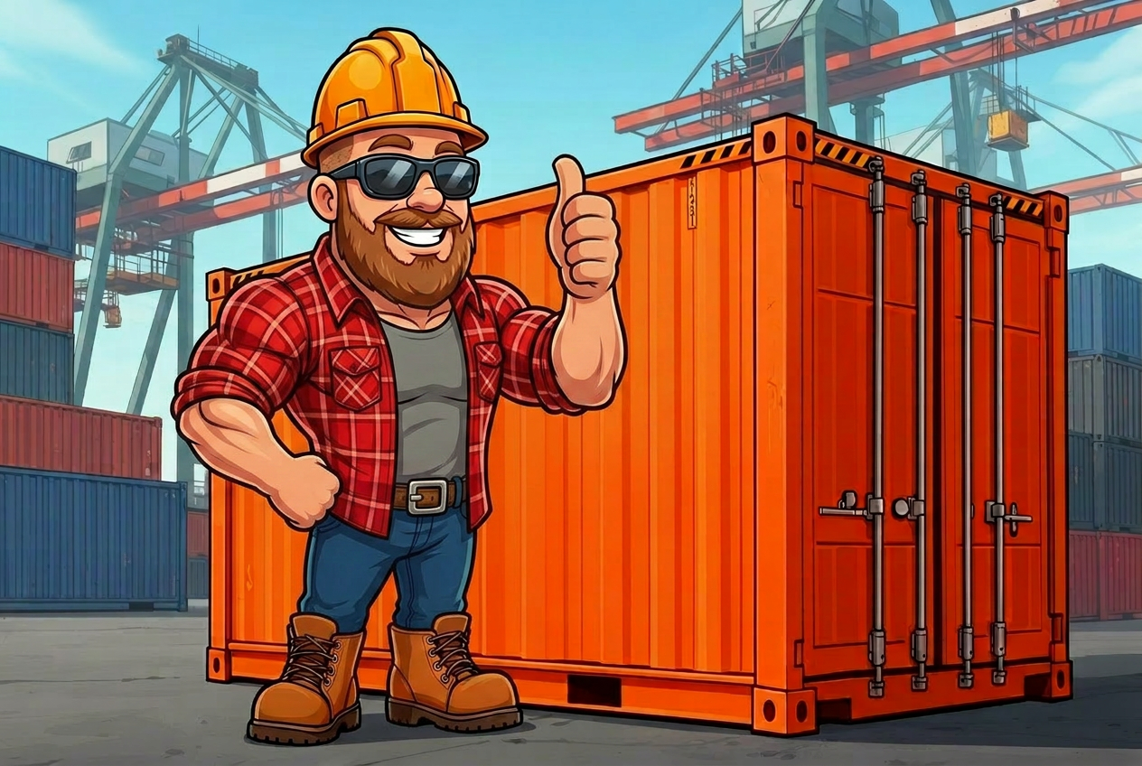Steve the Container Dude mascot